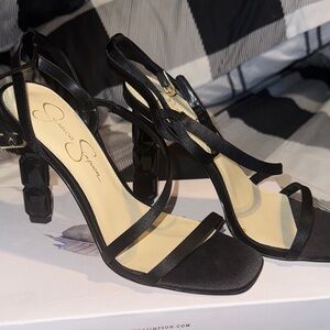 Jessica Simpson Elegant Black Heels